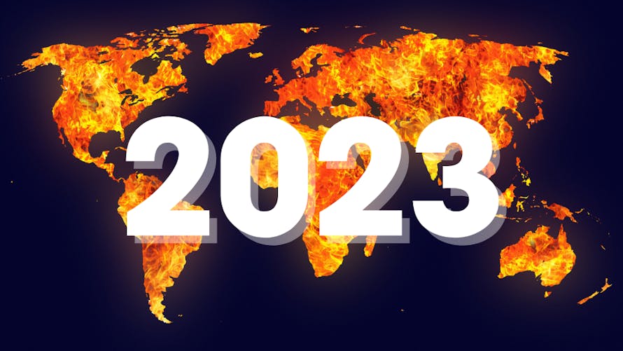 2023 record températures