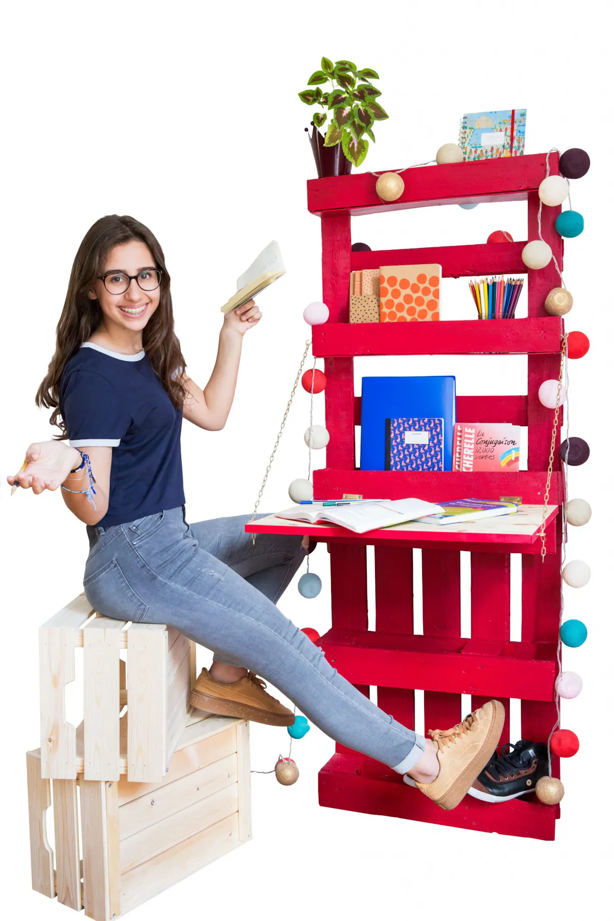 Tuto : comment construire son bureau en palette