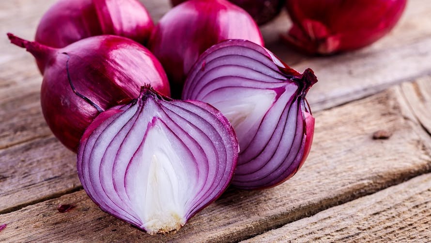 Oignons rouges