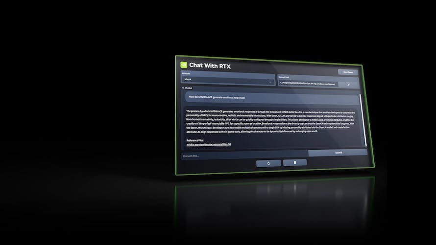 chat with RTX Nvidia