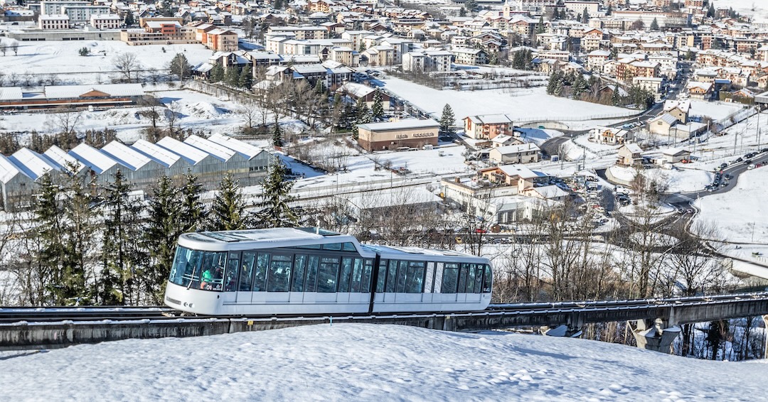Funiculaire Bourg St-Maurice/ Les Arcs