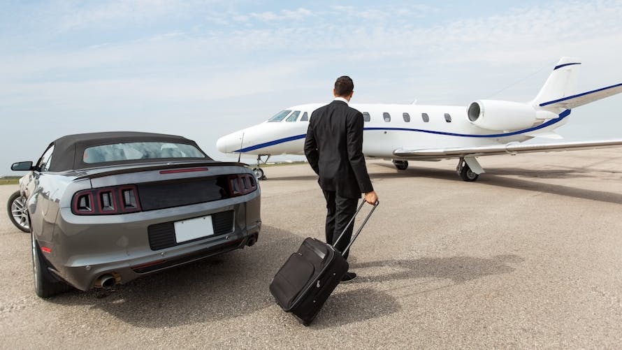jet privé riches