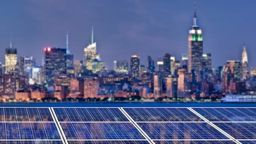 panneaux solaires new york