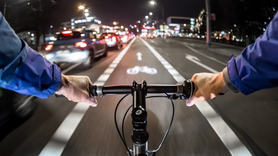 vélo de nuit éclairage