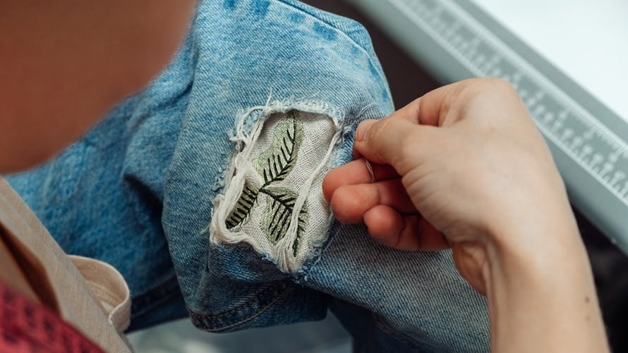 visible mending