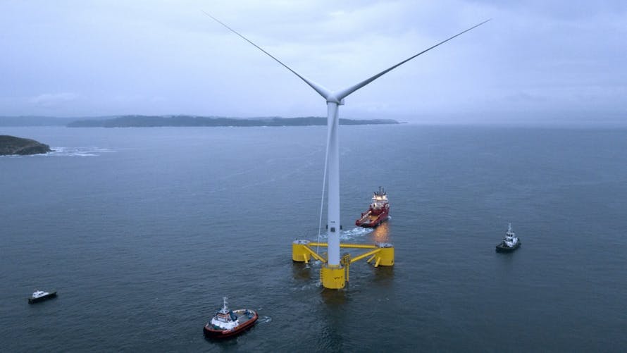 éolienne flottante