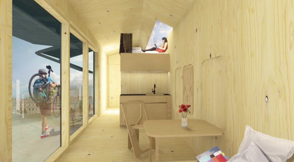Crise du logement : Bientôt des mini-maisons sur les toits de Berlin