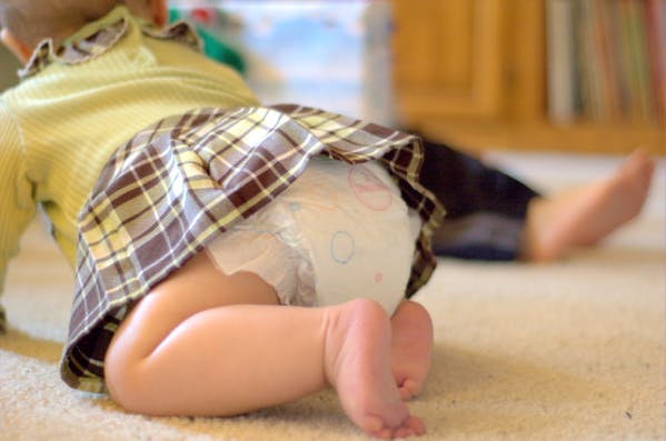 Des produits toxiques et cancérigènes dans les couches pour bébés