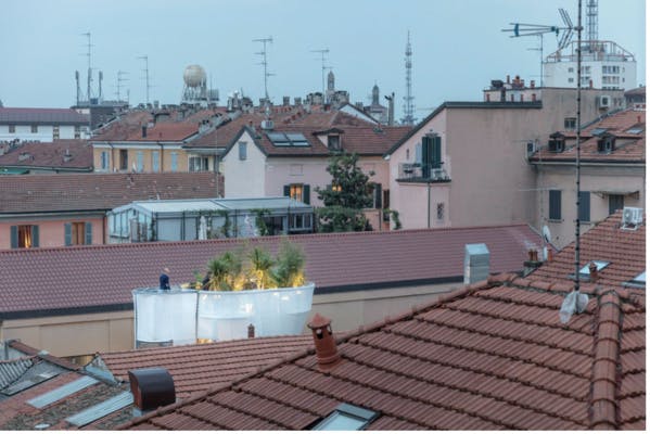 Anti-pollution, légère et modulable, cette maison nomade filtre l’air de la ville