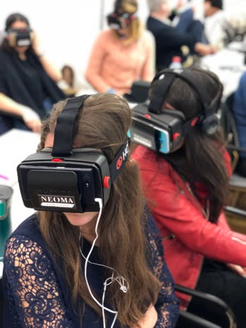 Réalité virtuelle : l’école du futur existe déjà en France