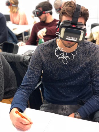 Réalité virtuelle : l’école du futur existe déjà en France