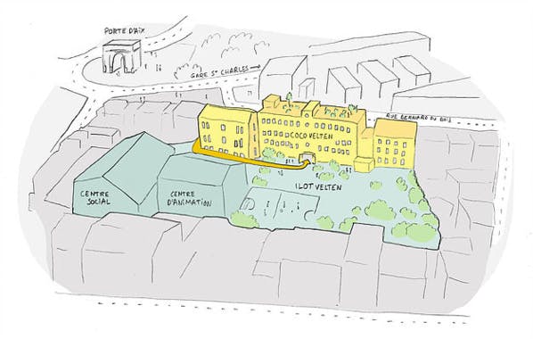 Tiers-lieux : Les Grands Voisins débarquent à Marseille