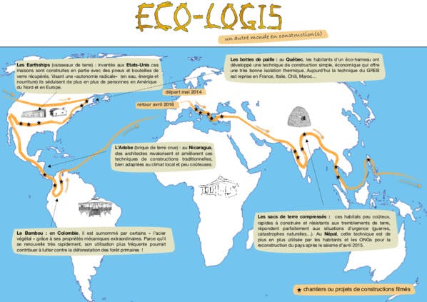 Ces jeunes Normands ont fait un tour du monde de l'éco-construction