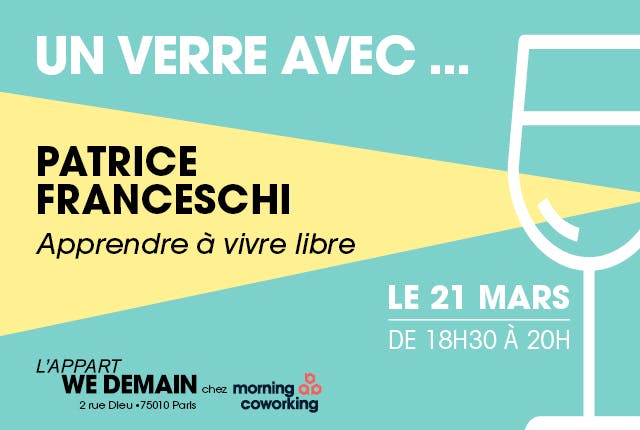 We Demain lance un RDV mensuel chez Morning Coworking République