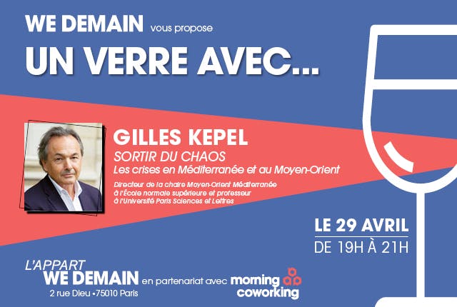 Un Verre Avec Gilles Kepel, grand spécialiste du monde arabe