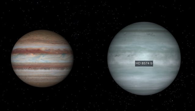 Les Français invités à choisir le nom d'une exoplanète