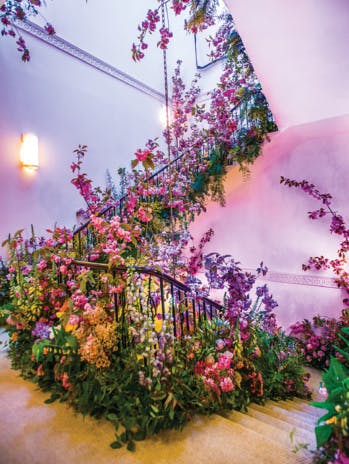 Quand le design devient floral