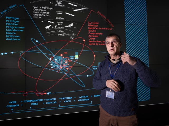 Portfolio : Visite privée du Commandement interarmées de l'espace