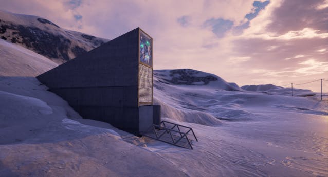 Cette expostion montre un monde abandonné par les humains