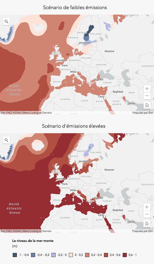 Réchauffement climatique : des cartes choc sur les risques en Europe