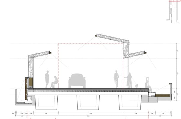 À Barcelone, la mairie veut transformer un pont vétuste en havre de nature