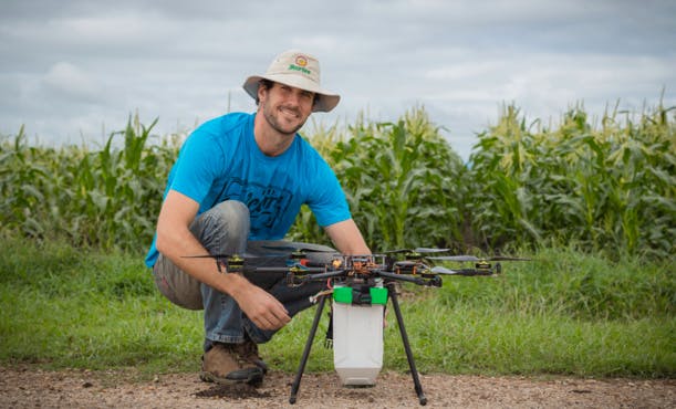 En Australie, un chercheur allie drones et permaculture