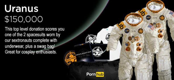Grâce au crowdfunding, ils veulent tourner le premier porno spatial