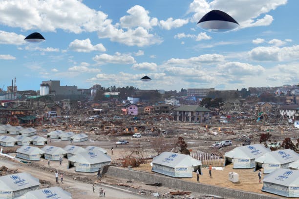 Zéphyr Solar, un cerf-volant photovoltaïque à l'aide des populations sinistrées