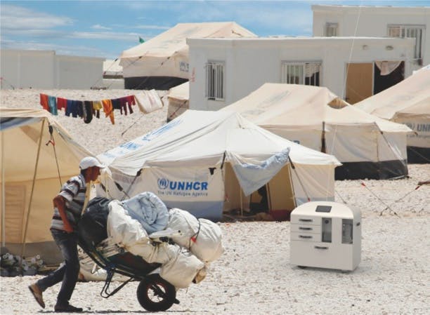Zéphyr Solar, un cerf-volant photovoltaïque à l'aide des populations sinistrées