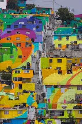 Au Mexique, du street-art contre la délinquance