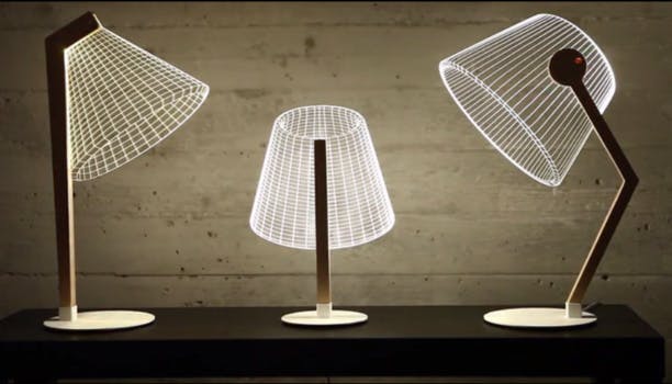 Elle vous éclaire et pourtant... Cette lampe est une illusion d'optique