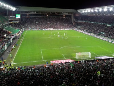 À Saint-Étienne, le stade de foot sera bientôt éclairé à l'huile de friture