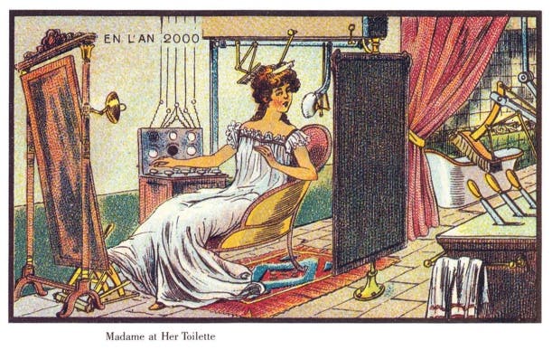 Comment voyait-on l'an 2000 en 1900 ? La réponse en 11 dessins étonnants