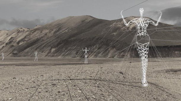 En Islande, des pylônes électriques pour embellir le paysage