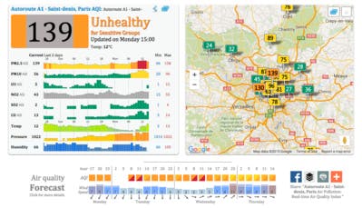 Votre ville est-elle polluée ? Cette carte interactive va vous le révéler