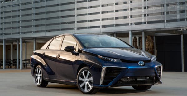 La Mirai de Toyota, pionnière à l’hydrogène