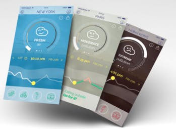 Ces capteurs qui vous révèlent le niveau de la pollution dans l'air que vous respirez
