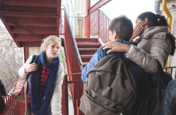 Charlotte, douze ans, élève au collège sans classes