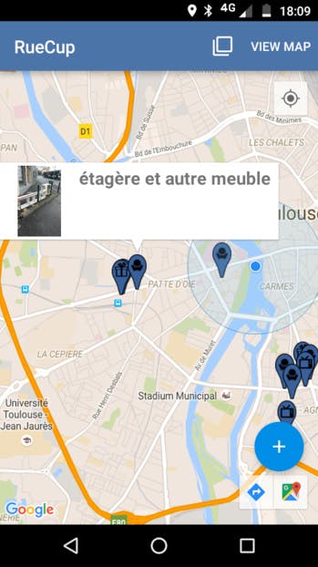 Cette application localise pour vous les meubles laissés à l’abandon dans la rue