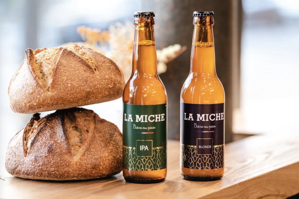 La Miche fabrique de la bière à partir de surplus de pain. Crédit : La Miche.