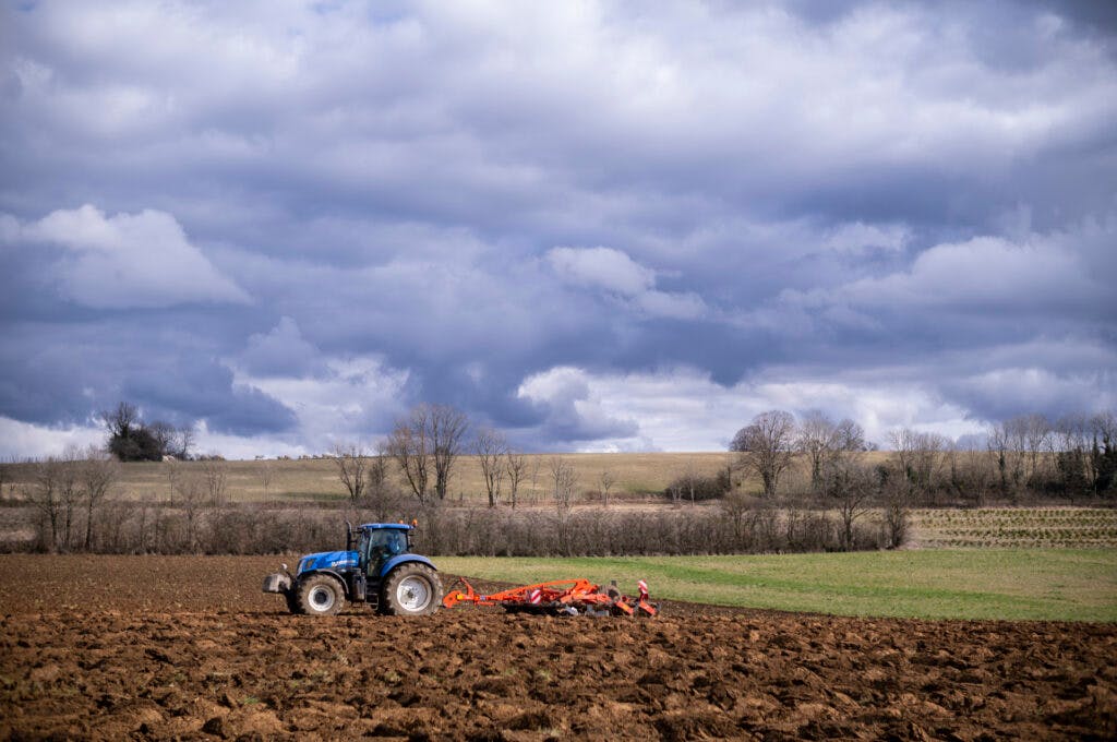 agriculteur tracteur
