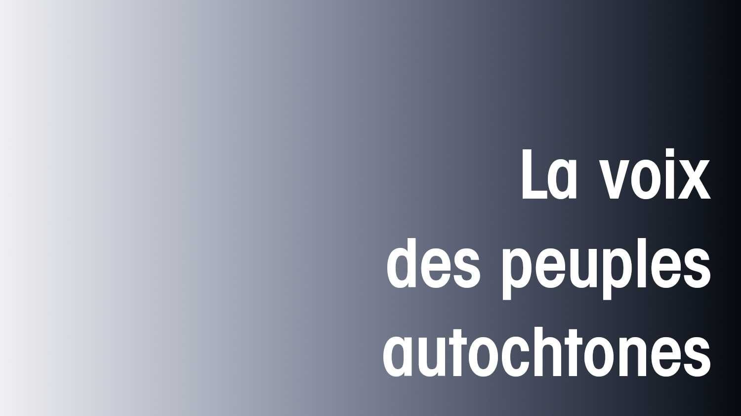 COP30 : Écouter la voix des peuples autochtones