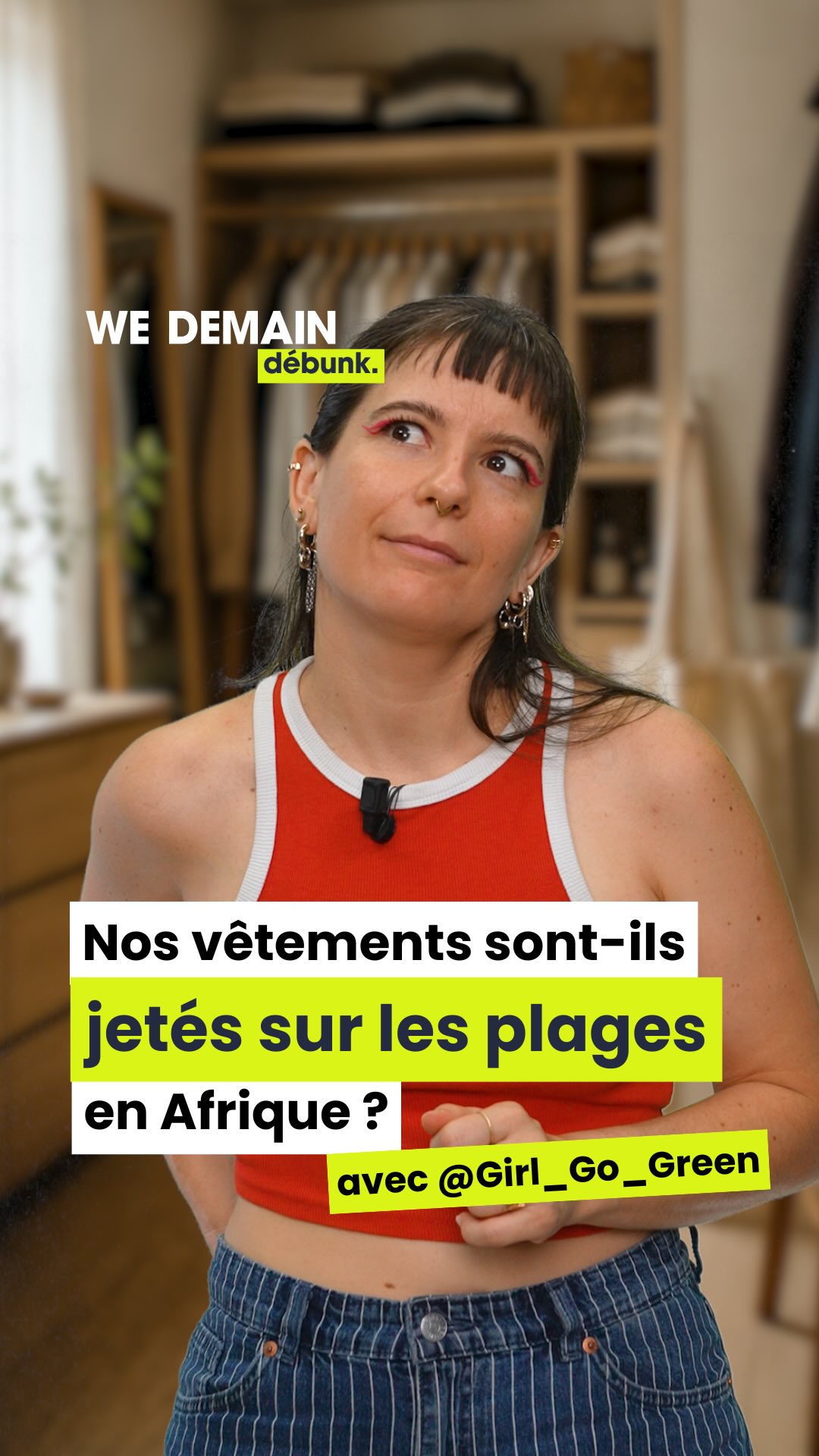Tout ce que l’on dépose dans un point de collecte finit sur les plages en Afrique ? Pas si simple. 👀

Entre idées reçues, raccourcis et informations sorties de leur contexte, les enjeux écologiques sont parfois difficiles à démêler.

Dans ce nouvel épisode @girl_go_green s’attaque à une affirmation qui circule beaucoup : « Tout ce que l’on dépose en point de collecte finit sur les plages en Afrique. »

Alors, que deviennent réellement nos vêtements une fois déposés dans une borne ? ♻️