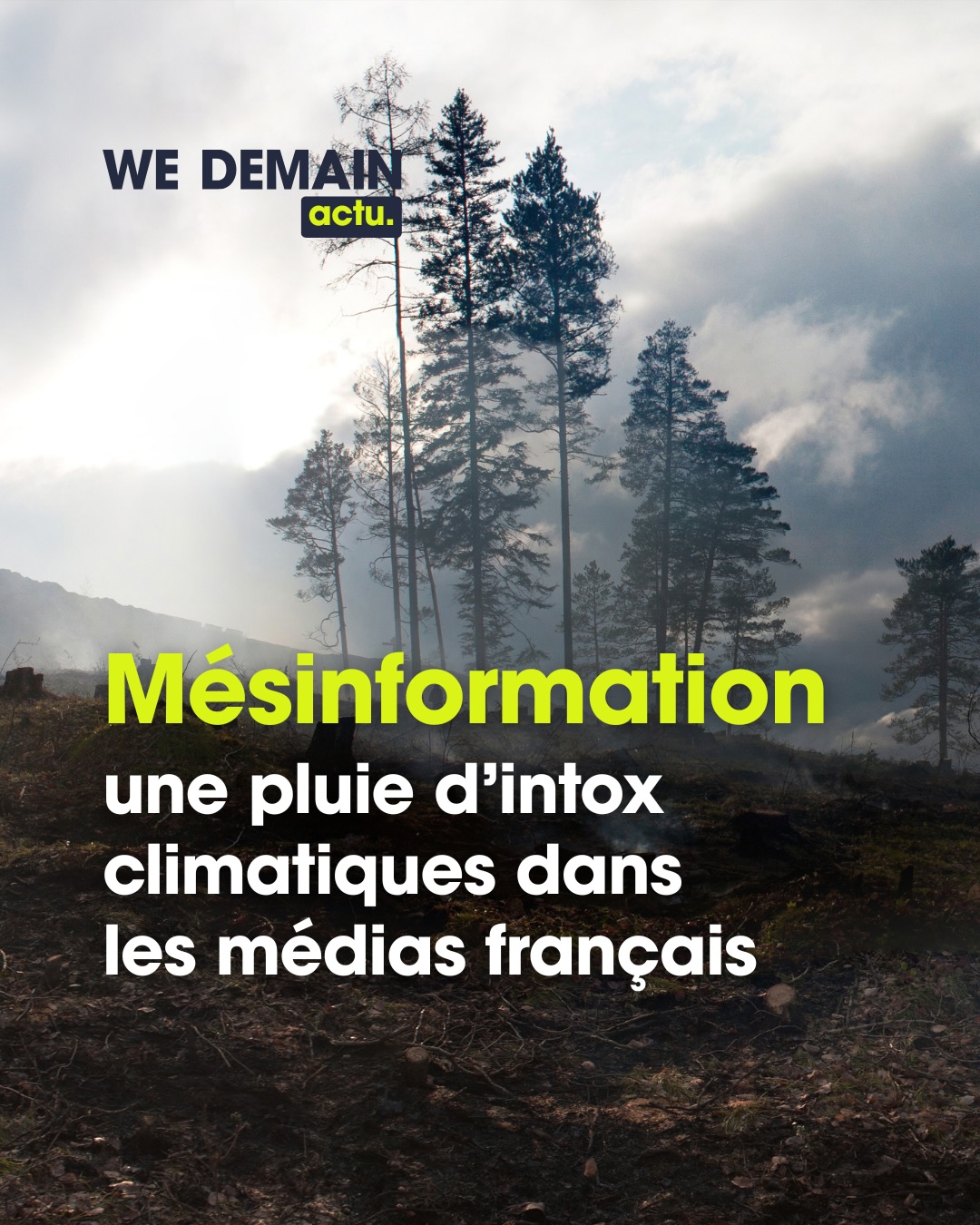 📲 La mésinformation climatique est un fléau qui ne cesse de s’intensifier. 

En six mois, 452 cas ont été détectés dans les médias audiovisuels français, soit 28 % de plus qu’en 2025.
Les sujets les plus touchés sont l’énergie, les tensions au détroit d’Ormuz et les vagues de chaleur.

Les grands médias comme Sud Radio, CNews, Europe 1 et RMC concentrent la majorité des cas. Paradoxalement, en mars, l’environnement ne représentait que 2,8 % du temps d’antenne, alors qu’en juin il a grimpé à 19 % lors d’une canicule. 

Abonne‑toi pour rester informé et lutter contre la désinformation climatique. 

#desinformation #climat #médias