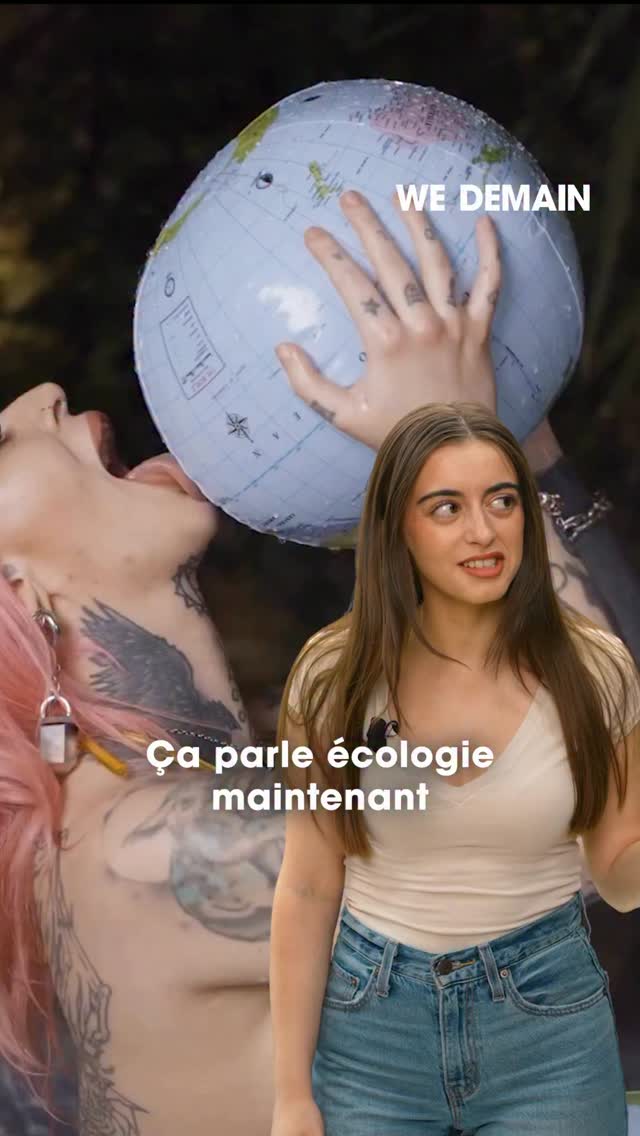 Cette créatrice de contenu a eu une idée pour le moins originale et inédite. Mais tous les moyens sont bons pour parler du réchauffement climatique et de ses dangers pour le monde vivant ! Non ?
